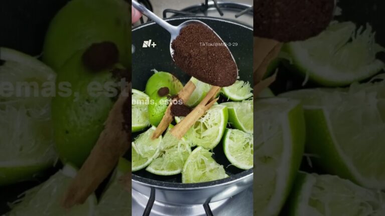 Efectos de tomar café con limón