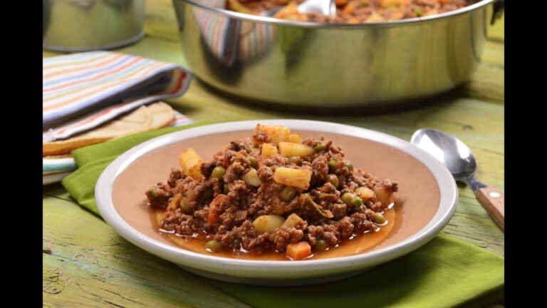 Picadillo ala Mexicana: Delicioso y Tradicional