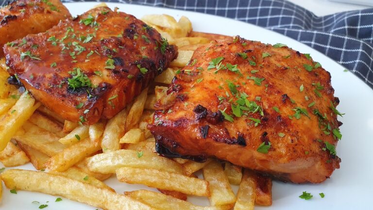 Deliciosa salsa para salmon al horno