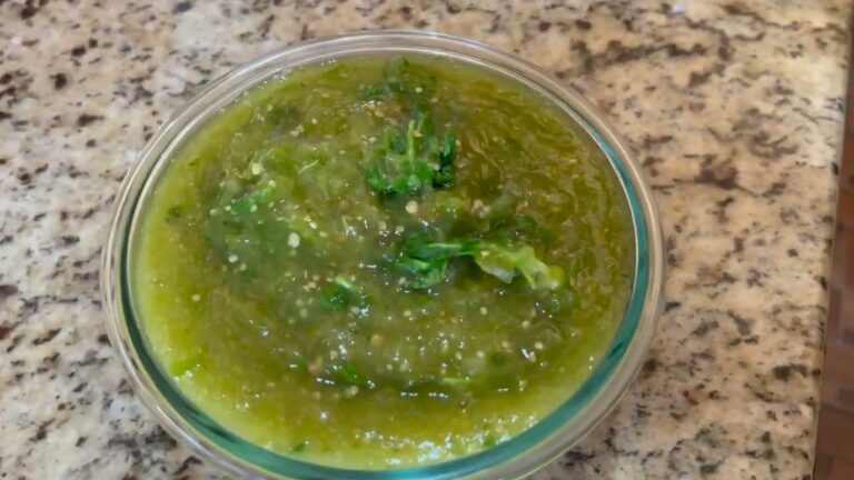 Salsa verde para tacos de cabeza: la receta perfecta