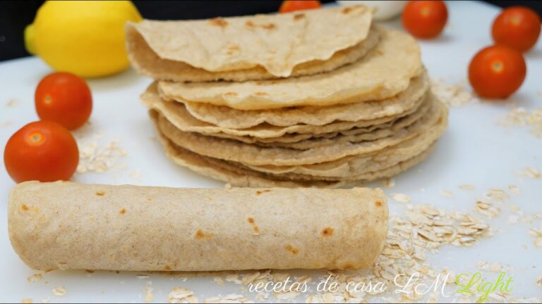 Receta fácil de tortilla de avena