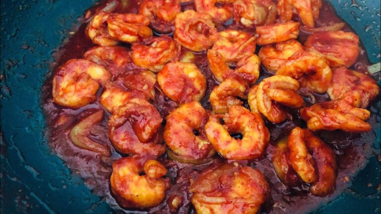 Deliciosa receta de camar&oacute;n enchilado