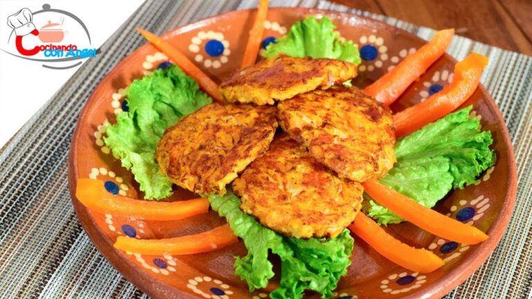 Receta fácil de tortitas de zanahoria con queso