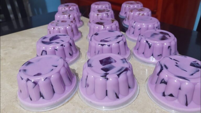 Deliciosas gelatinas moradas: recetas y tips