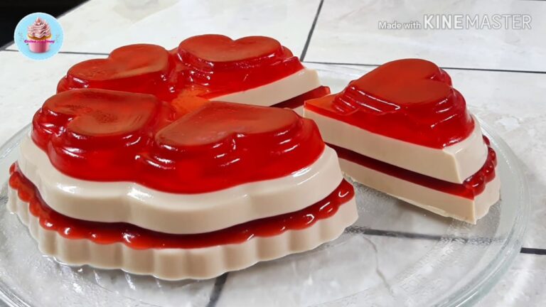 Deliciosas recetas de gelatina para celebrar el amor y la amistad
