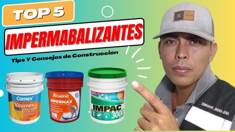 Los mejores impermeabilizantes: una lista completa