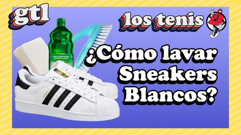 C&oacute;mo limpiar tus tenis blancos de manera efectiva