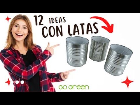 Ideas creativas: Manualidades con botellas de aluminio