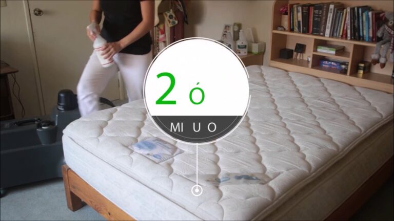 Limpiador de colchones en seco: la soluci&oacute;n eficaz para mantener tu cama impecable