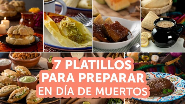 Platillos tradicionales para el D&iacute;a de Muertos