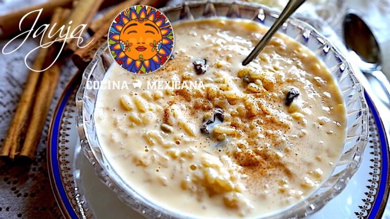 Delicioso arroz con leche estilo Jauja