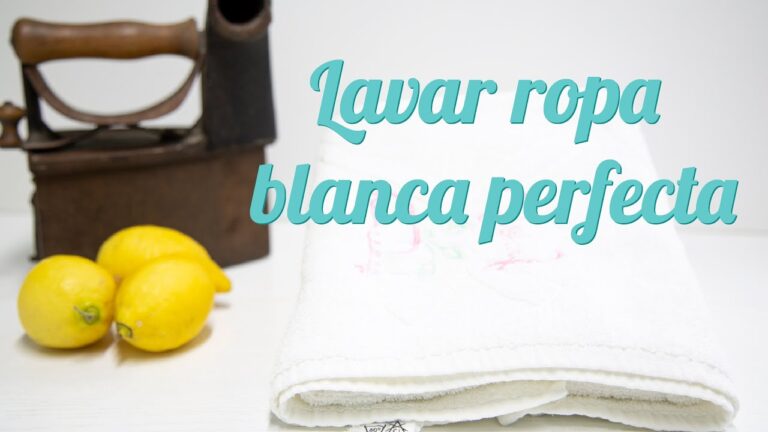 Trucos para blanquear la ropa eficazmente