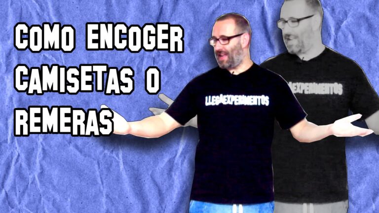 Trucos para encoger una playera de forma efectiva