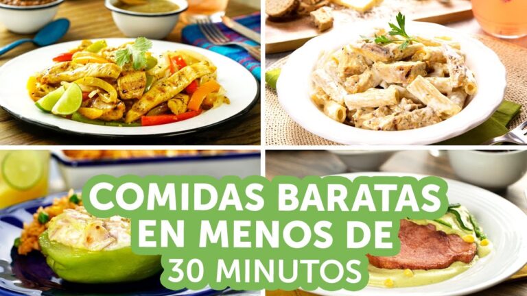 Comidas Rápidas y Baratas para Preparar en Casa