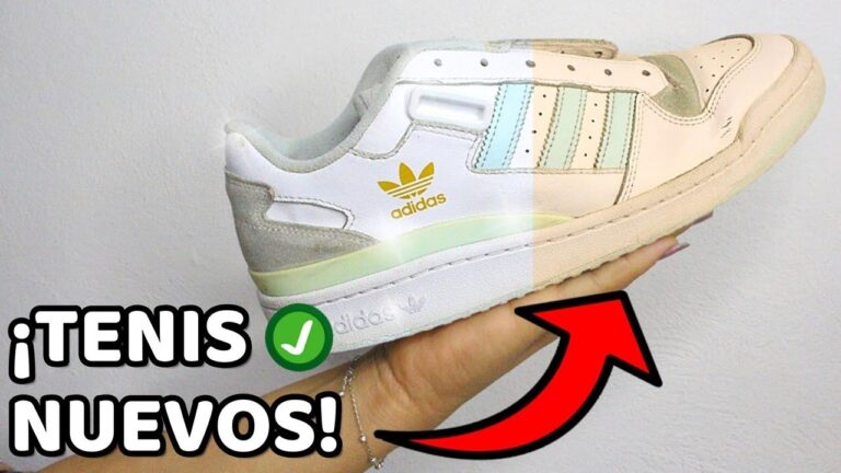 Trucos efectivos para eliminar manchas amarillas de tenis blancos