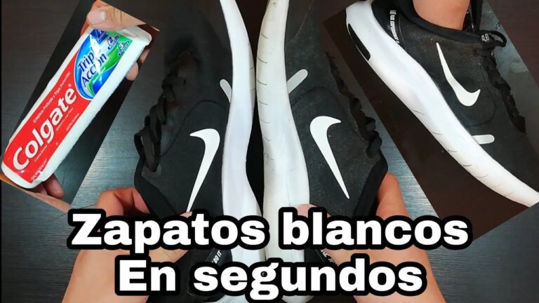 Trucos para blanquear las suelas blancas de tus tenis