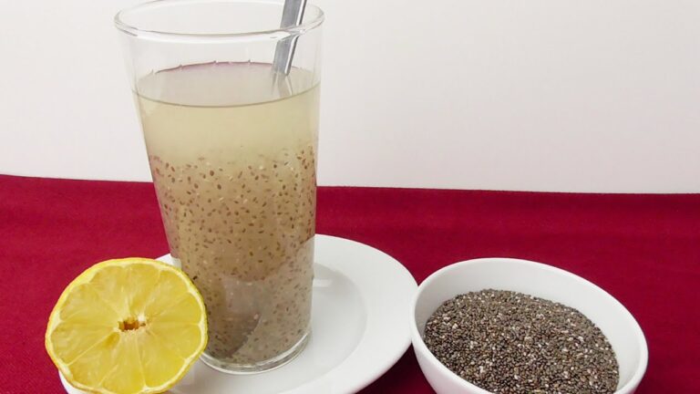 Beneficios de la chía con limón