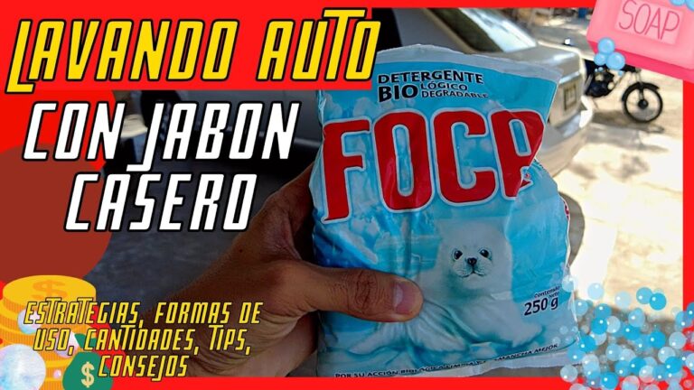 Mejores jabones para lavar un carro