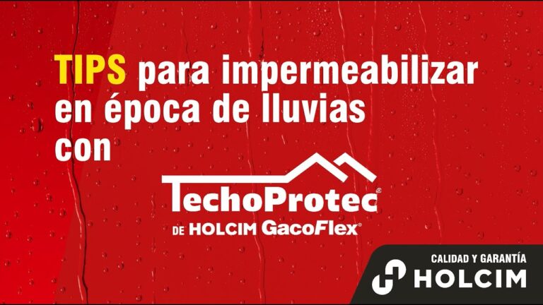 ¿Qué pasa si impermeabilizo y llueve?