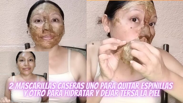 Mascarillas Caseras Efectivas para Espinillas y Manchas Faciales