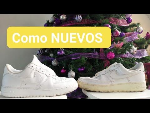 Trucos para blanquear la suela amarilla de tus tenis