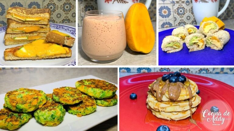 Desayunos saludables y nutritivos para niños