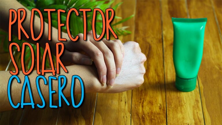 Receta para hacer bloqueador solar casero efectivo