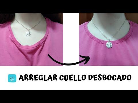 Cómo encoger el cuello de una camiseta