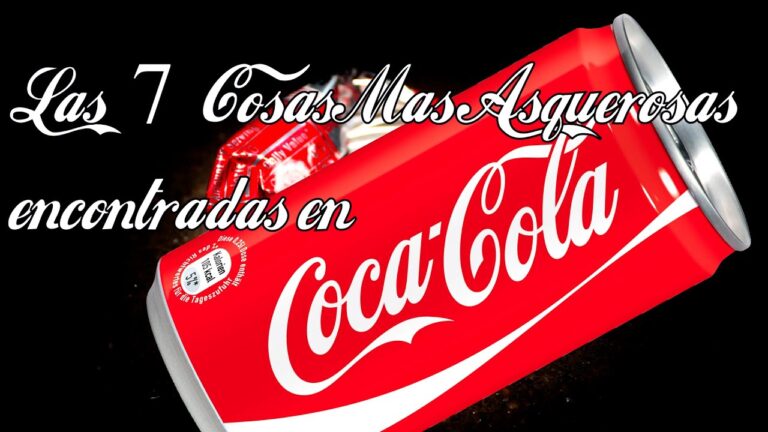 Descubrimientos inesperados en la Coca Cola