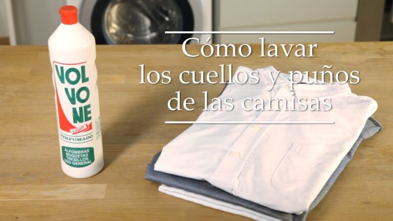 Consejos Efectivos para Limpiar Cuellos y Puños de Camisas
