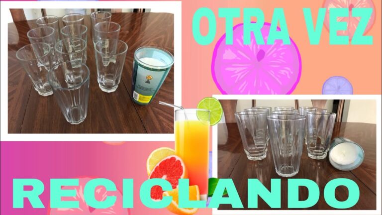 Ideas Creativas para Reutilizar Vasos de Veladoras