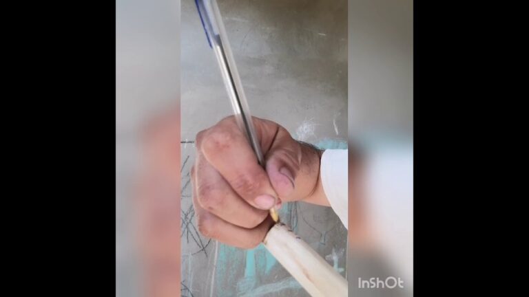 Cómo hacer rosca a un palo de escoba