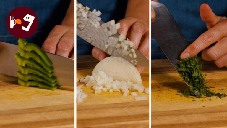 Dominio de T&eacute;cnicas de Cuchillo en la Cocina