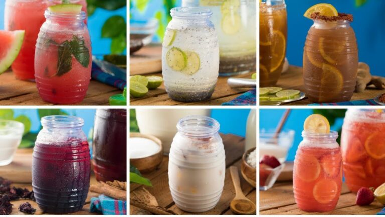Los mejores nombres de aguas frescas para tu próximo evento