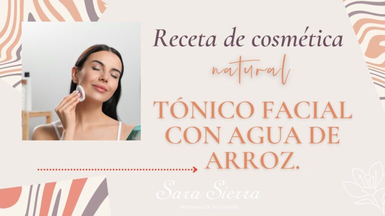 T&oacute;nico de arroz para la piel: gu&iacute;a completa