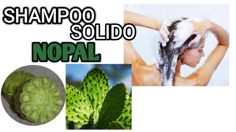 Como Hacer Shampoo De Nopal Casero
