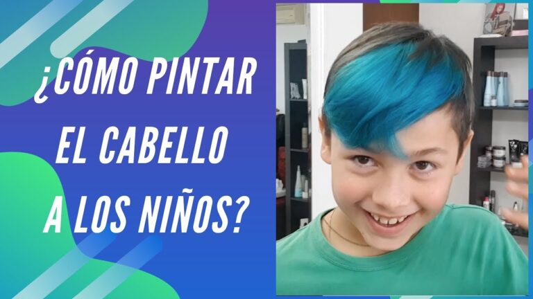 Guía completa de pelo pintado para niños