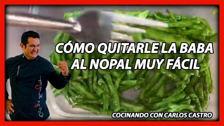 Desflemar Nopales: Consejos y Trucos