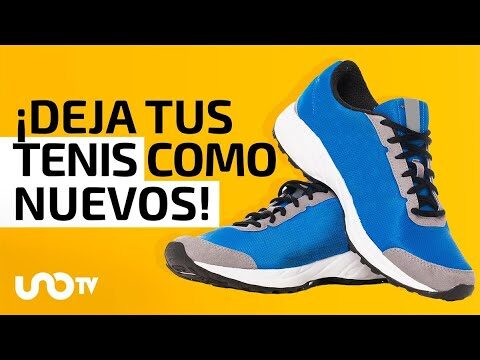 Guía para lavar tus tenis correctamente