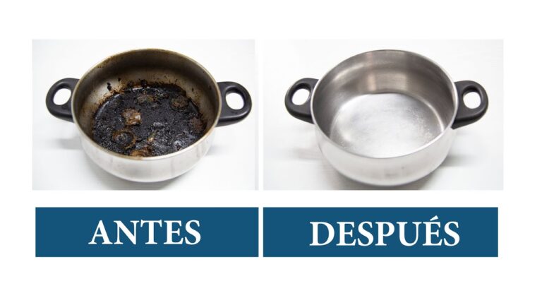 Trucos para quitar lo quemado de una olla
