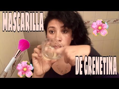 Tratamiento efectivo: mascarilla de grenetina para puntos negros