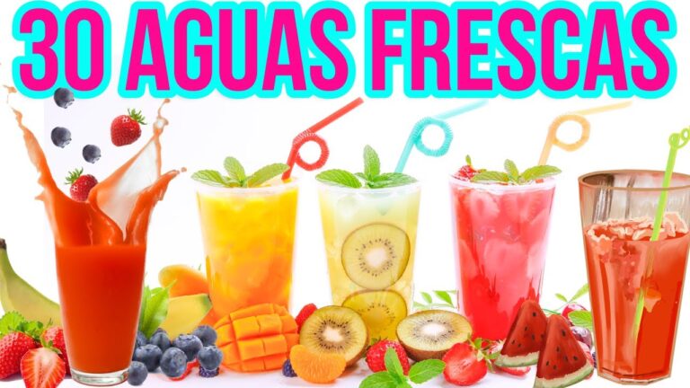 Deliciosas aguas frescas de frutas naturales: una opción para vender