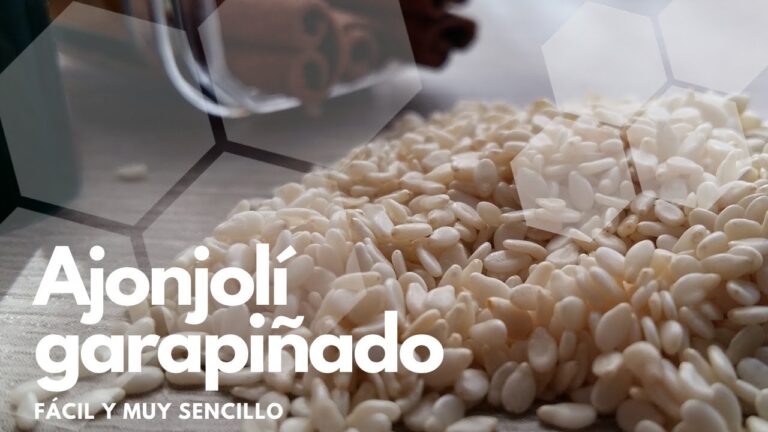 Cómo preparar ajonjolí garapiñado: receta fácil y deliciosa
