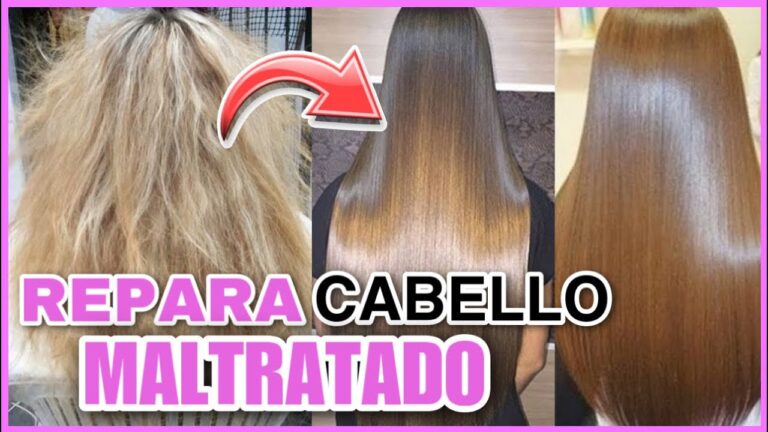 Mascarilla casera para hidratar el pelo quemado