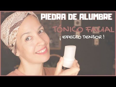 Beneficios de la piedra de alumbre para manchas en la cara