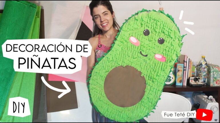Ideas creativas para decorar tu piñata