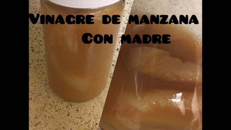 Vinagre de manzana con madre: la guía completa