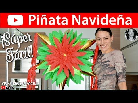Guía para hacer una piñata navideña