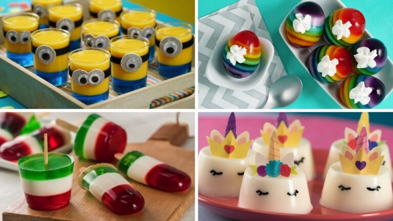 Divertidas Gelatinas de Figuras para Ni&ntilde;os