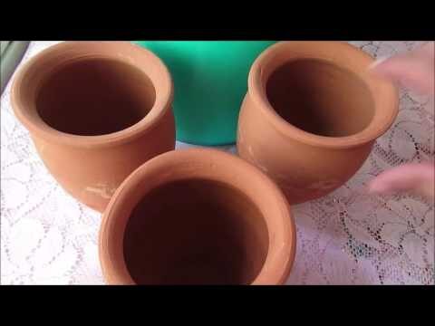 C&oacute;mo Restaurar Cantaritos de Barro Eficazmente